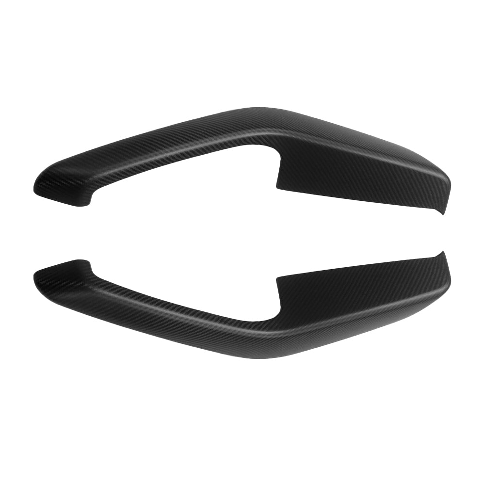 2025+ Tesla Model Y Juniper Dry Molded Carbon Fiber Door Armrest Covers - Premium Interior Upgrade Kit | Lightweight & Durable Carbon Fiber Accessories for Enhanced Comfort & Style | Perfect for Daily Commuting & Road Trips
