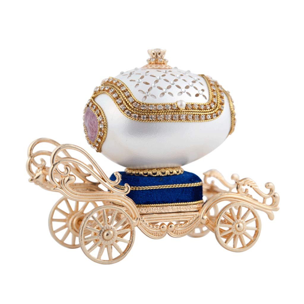Elegant Goose Eggshell Music Box - Perfect Gift for Princess Girls, Weddings & Special Occasions | Handcrafted Musical Jewelry Box for Birthday, Anniversary & Romantic Moments