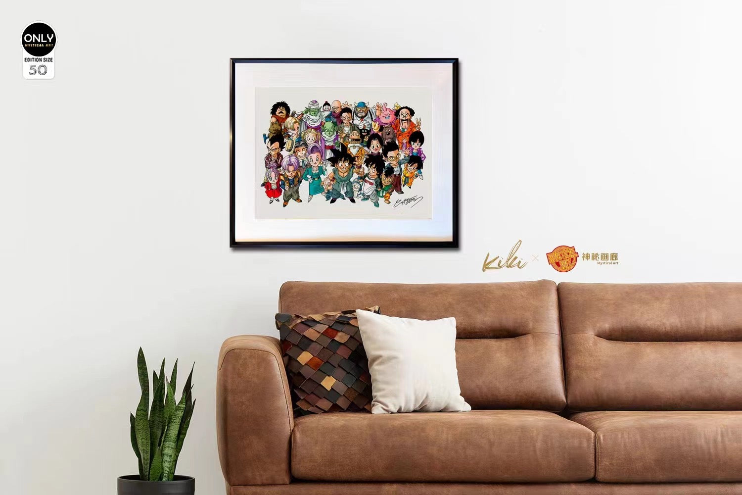 Mystical Art x KiKi Goodbye Akira Toriyama Reproduction Original Painting - Dragon Ball Tribute Artwork for Anime Fans & Collectors | Perfect for Home Decor, Office Display, and Gift for Manga Lovers