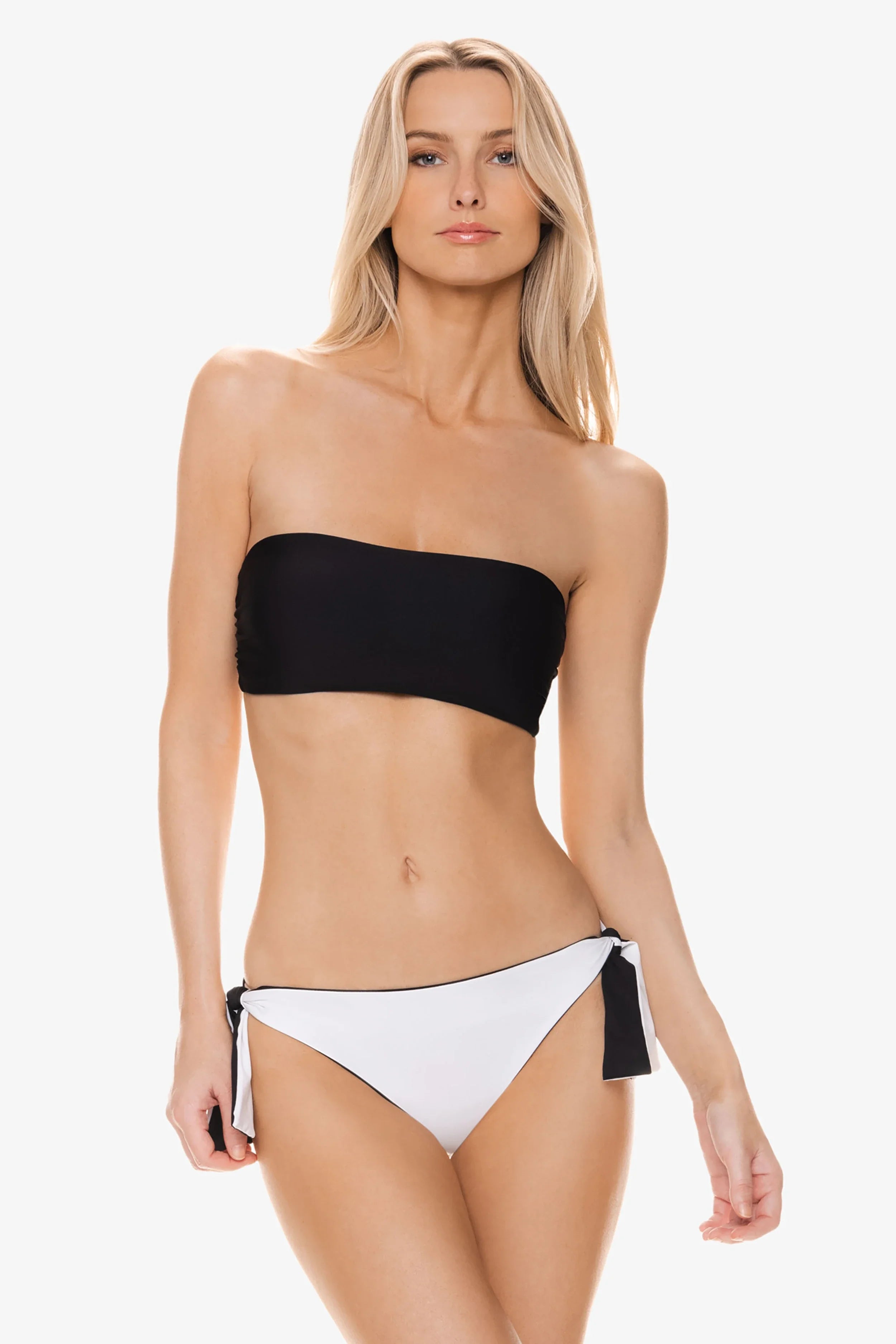 Reversible Tie Hipster Underwear - Black & White - Comfortable & Sexy for Everyday Wear or Special Occasions