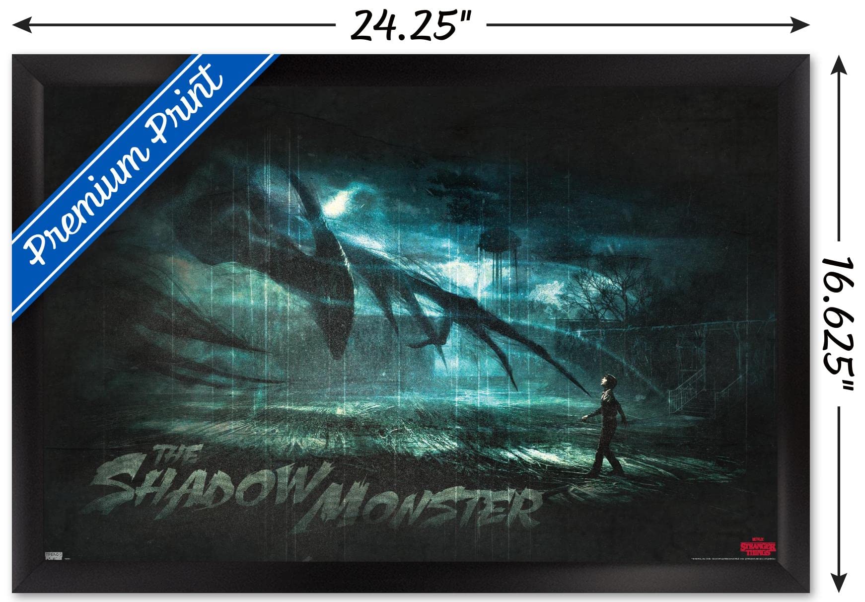 Trends International Netflix Stranger Things 3 - The Shadow Monster Wall Poster, 14.725
