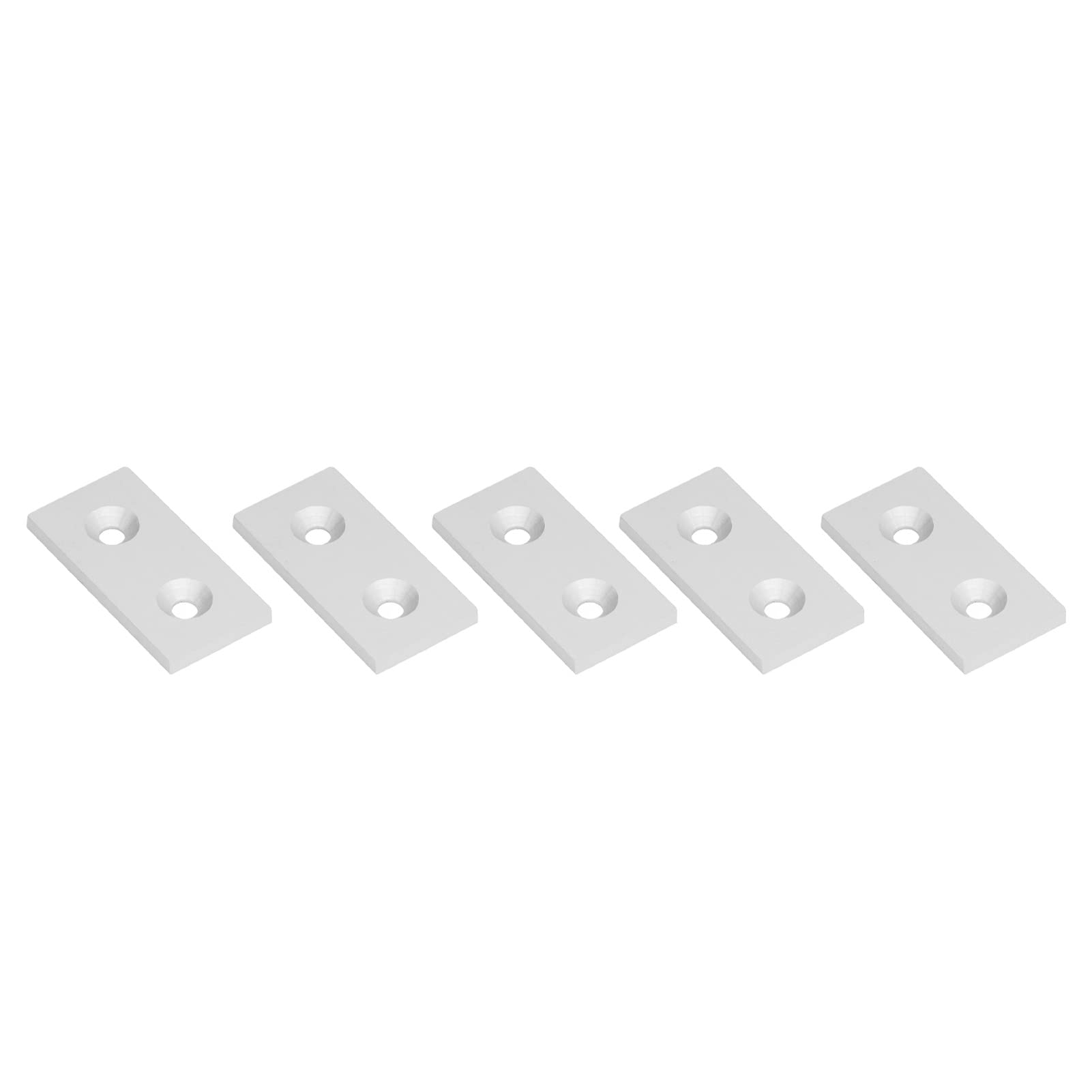 5PCS Aluminum 4080 Anodized End Caps for CNC Routers & 3D Printers - Silver Metal Extrusion Flat End Covers | Perfect for DIY Projects, Machine Protection & Professional Fabrication