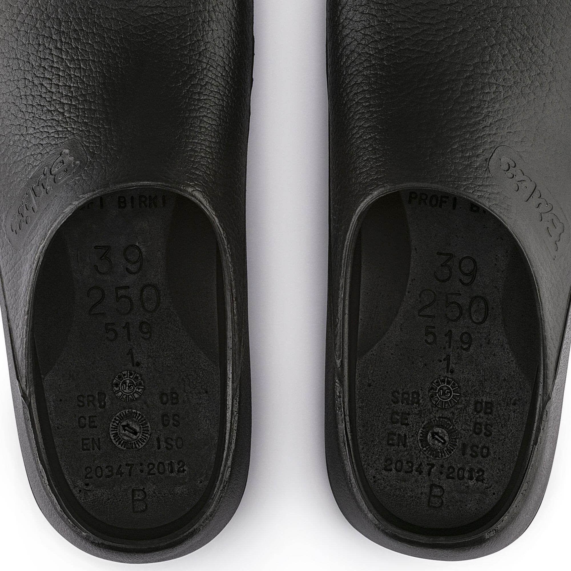 Birkenstock Profi Birki Black Polyurethane Unisex Clogs - Slip-Resistant Kitchen & Medical Shoes for Chefs, Nurses & Healthcare Workers