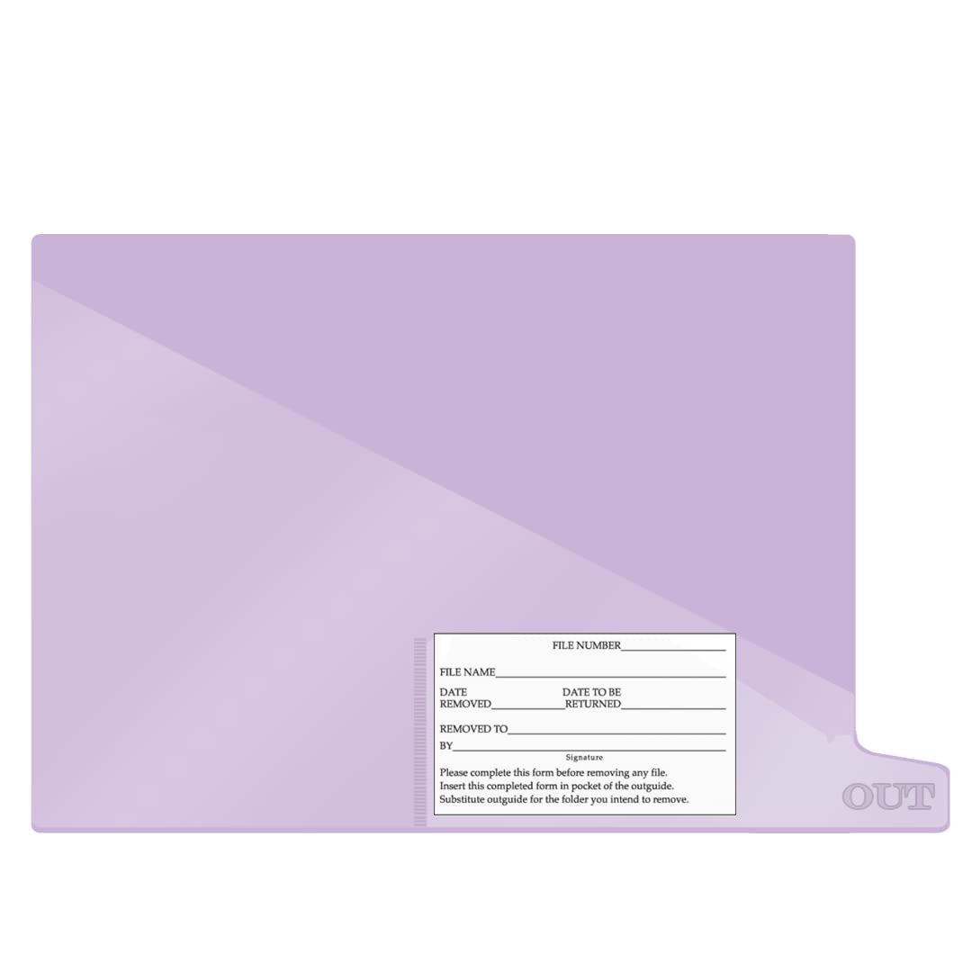 Vinyl File Folders with Diagonal Cut Front Pocket & Bottom Slip Pocket - Letter Size 9
