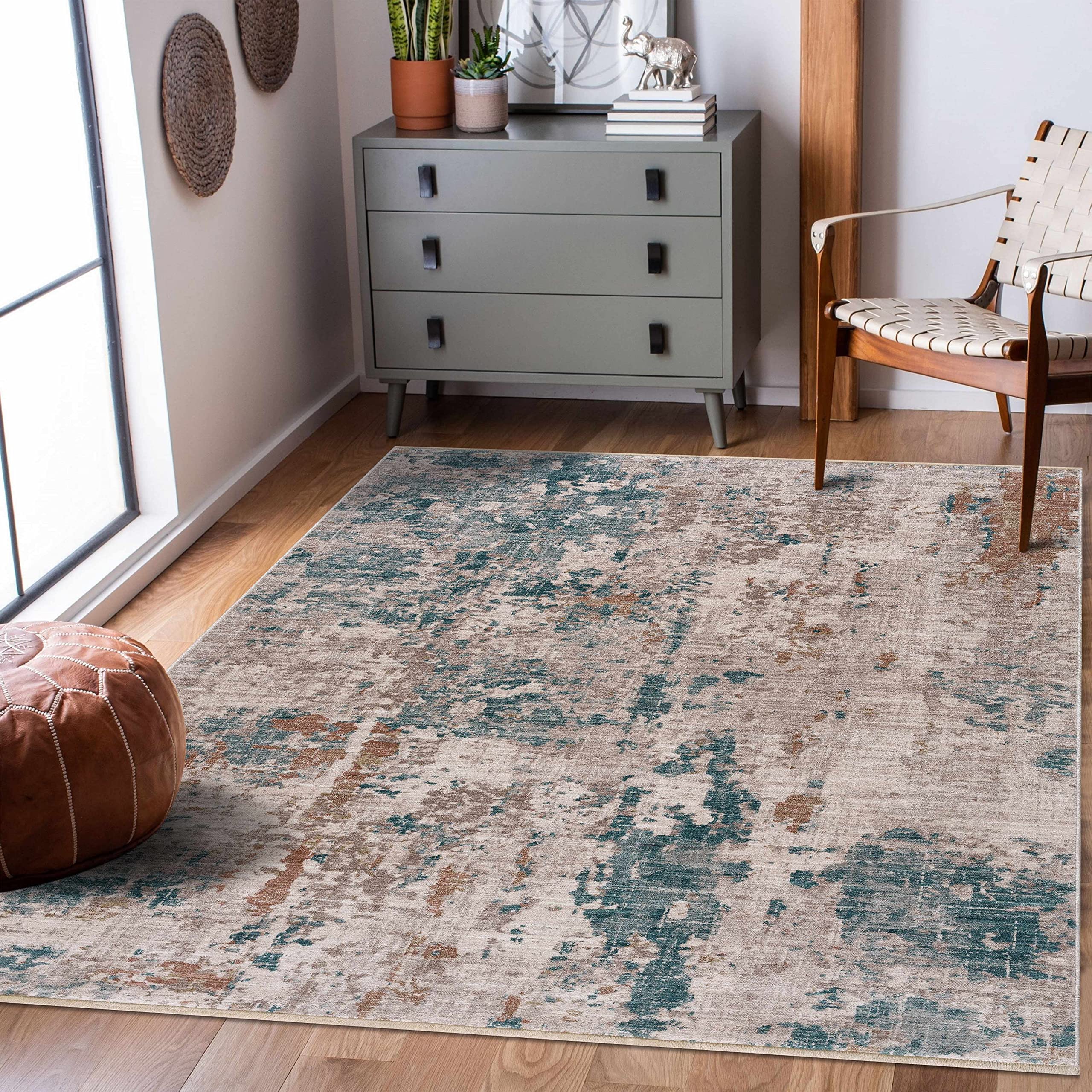 Hauteloom Danlugan Soft Area Rug for Living Room & Bedroom - 5'3