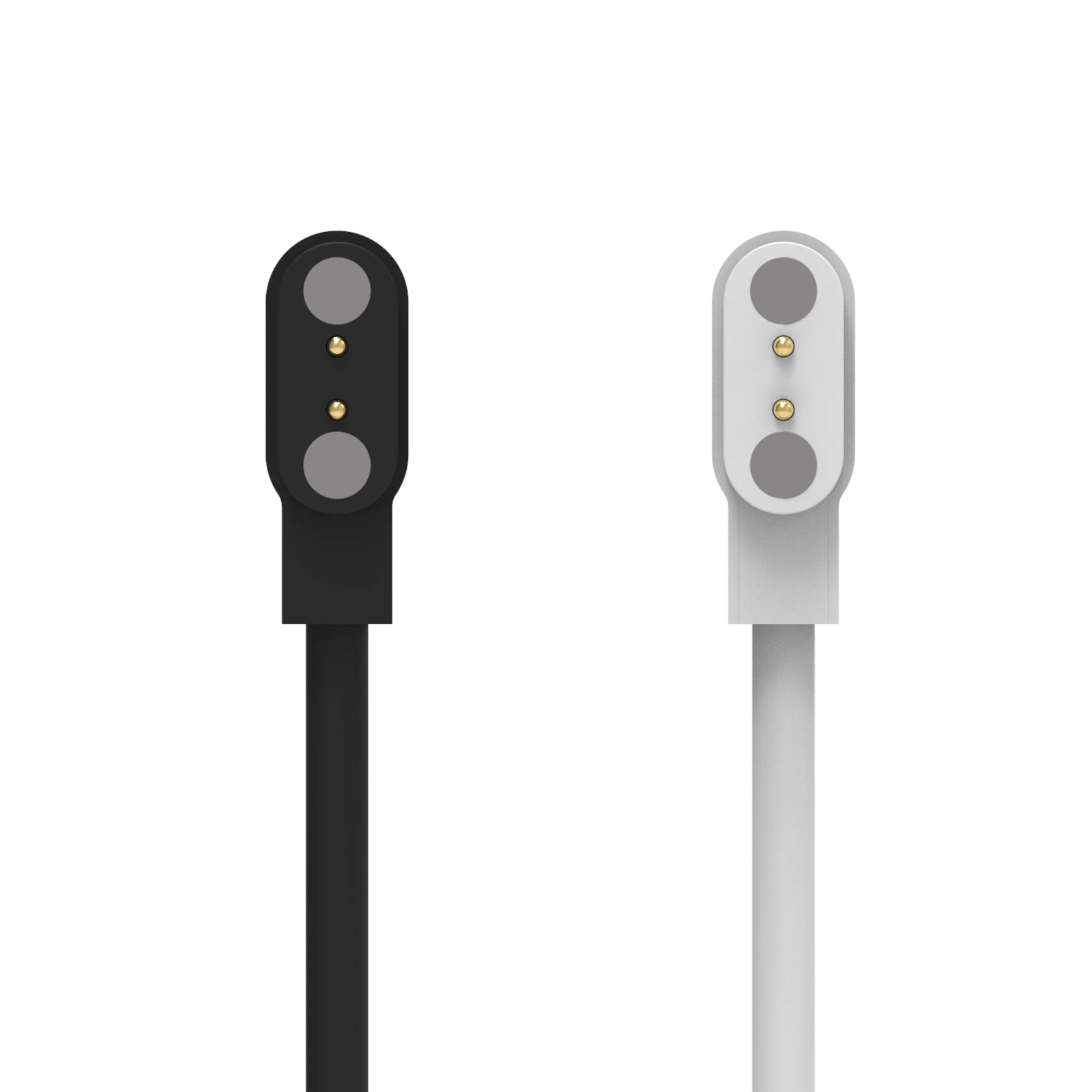 MVEFOIT/Wwzzey Y22 Smartwatch Charger Cable 3.4ft USB Replacement Charging Dock - Compatible with MVEFOIT Smartwatch Accessories (White & Black) - Perfect for Home, Office & Travel Charging