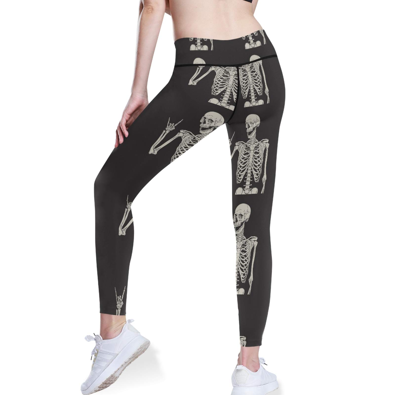 High Waist Yoga Pants with Hidden Pockets - Tummy Control Workout Leggings for Women | Running & Gym