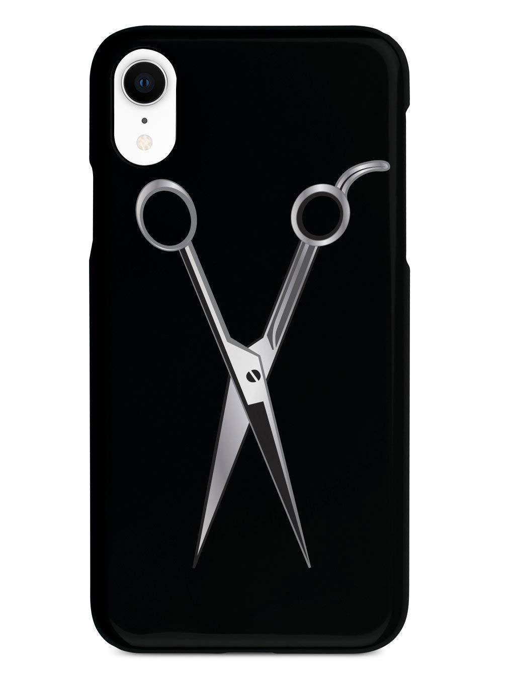 Premium 3D Textured Protective Case for iPhone XR - Hairstylist & Barber Inspired Design - Shockproof Slim Fit Cover for Apple iPhone XR - Perfect for Salon Professionals & Hairdressers