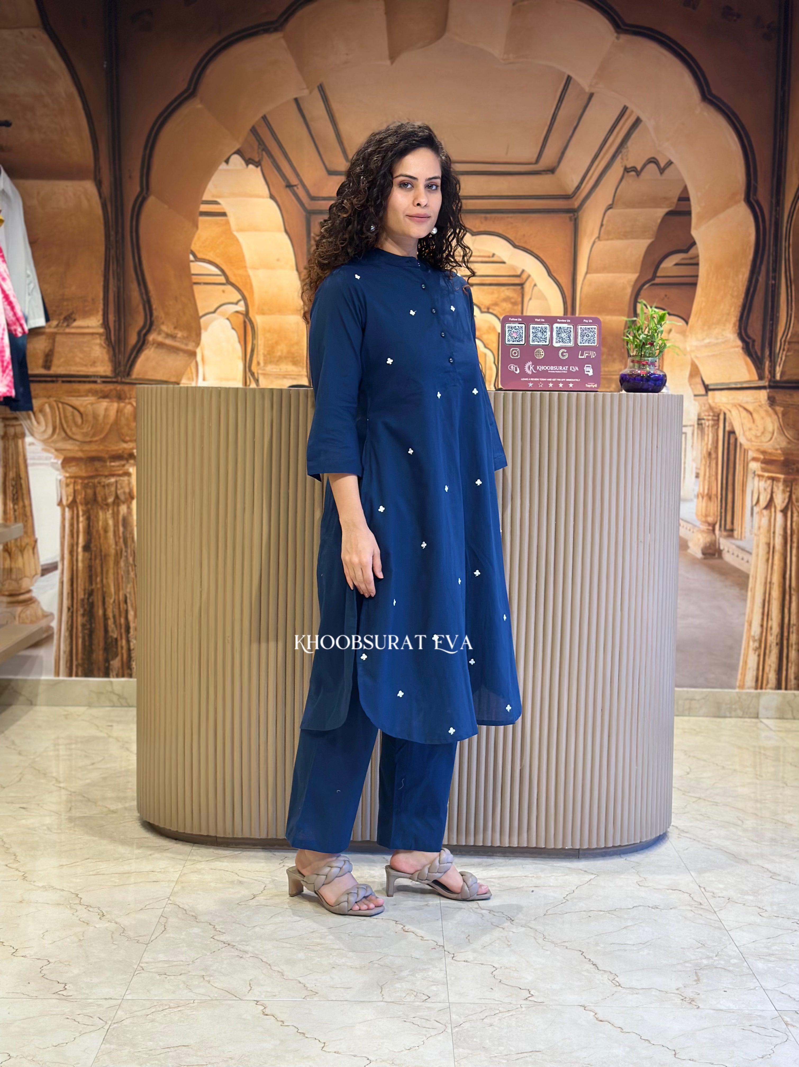 Stylish Blue Kurta Set for Women | Traditional Indian Outfit | Perfect for Festivals, Weddings & Casual Wear