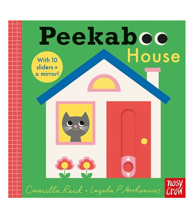 Peekaboo House Board Book by Ingela P. Arrhenius - Interactive Lift-the-Flap Baby Book for Early Learning & Playtime Fun