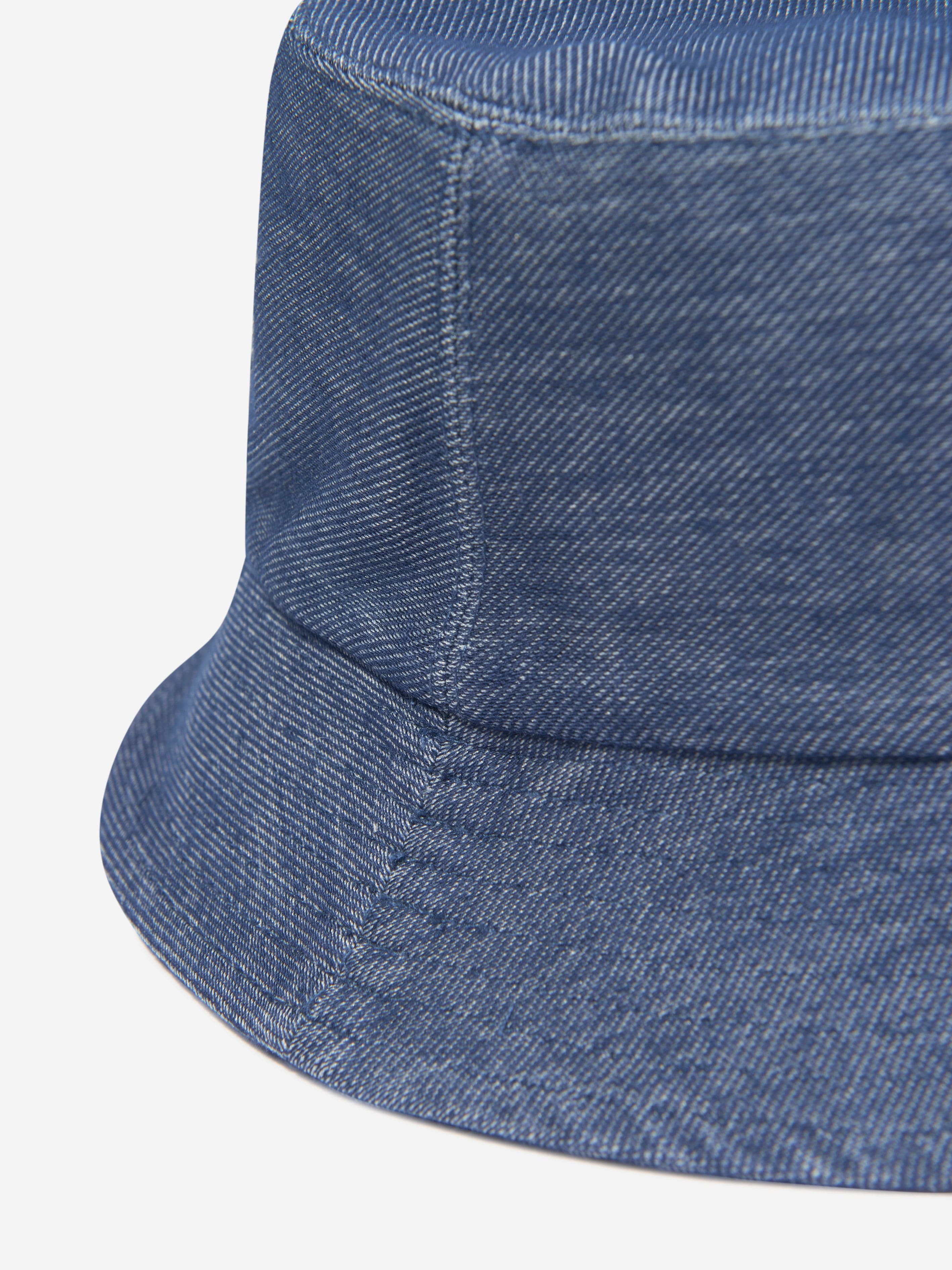 AY by AYLA Girls Denim Look Bucket Hat - Blue Fashion Sun Hat for Girls, Perfect for Beach, Outdoor Activities & Summer Style