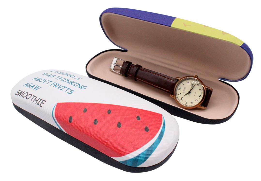 Fashion Glasses Case for Men & Women - Student Eyewear Storage