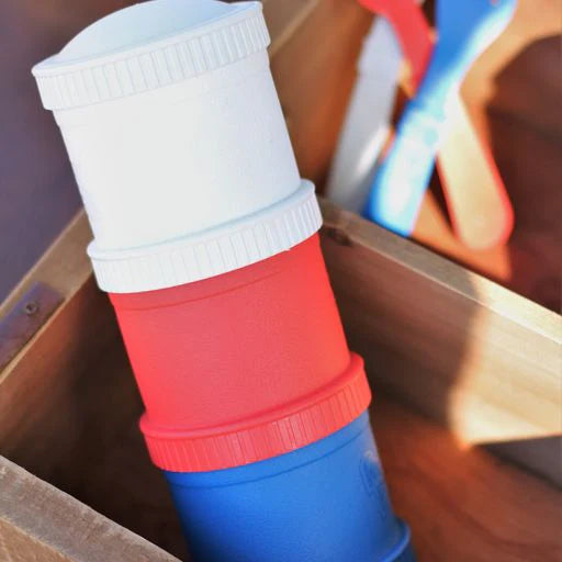 RePlay Snack Stack Base - Stackable Baby Toy for Learning & Play - Perfect for Toddlers' Fine Motor Skills Development & Sensory Play at Home or Daycare