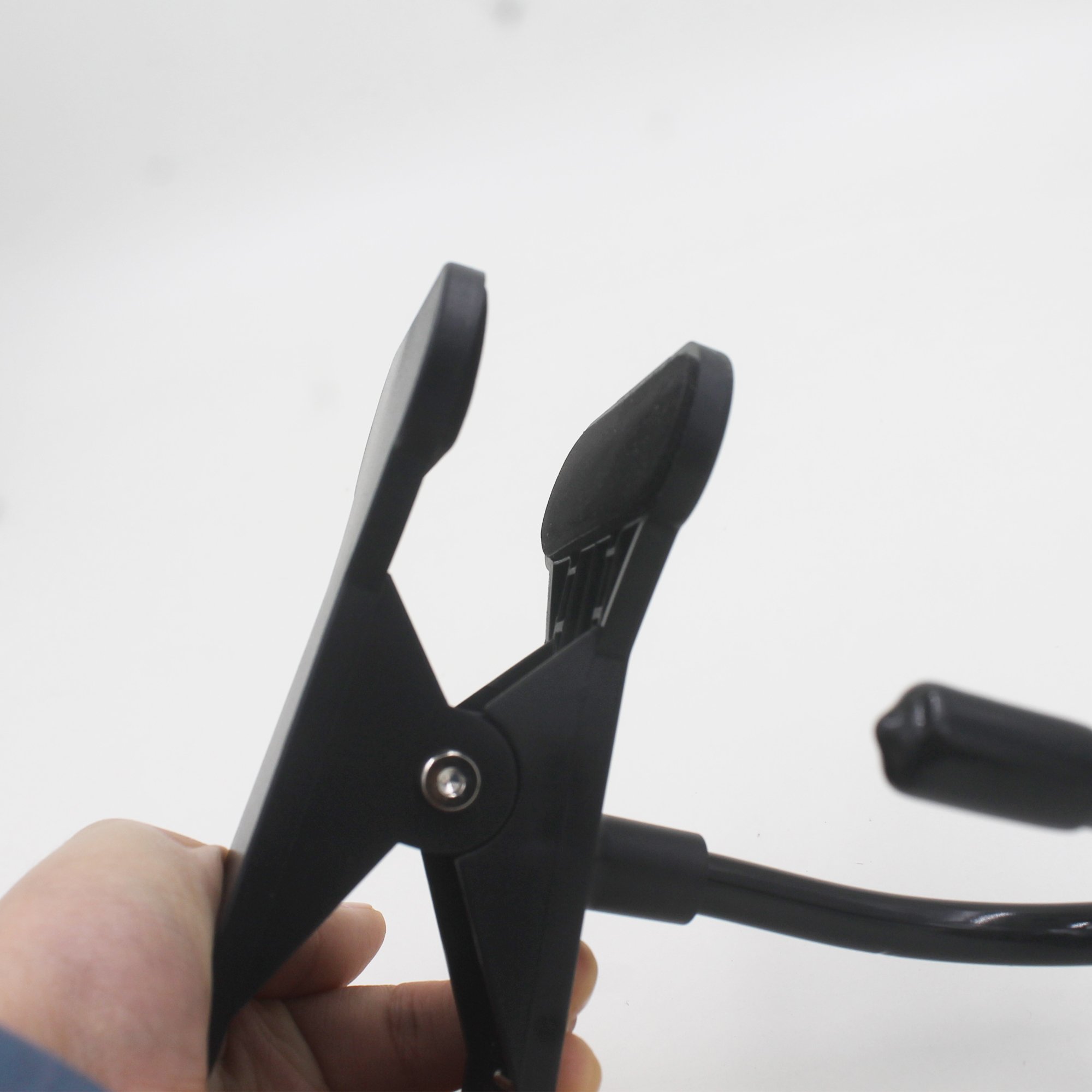 YYST Clip-On Headphone Stand for Desk - Adjustable Headset Hanger Holder Hook Fits Thick Desks Up to 50mm - Perfect for Gaming, Office & Home Workspace Organization (Headphones Not Included)
