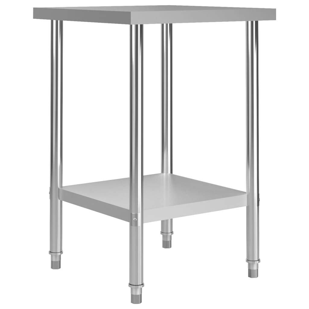 Stainless Steel Commercial Kitchen Prep Table 23.6