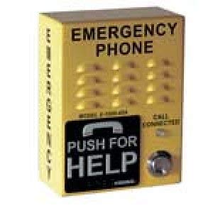 Viking Electronics E-1600-45A-EWP Emergency Phone - Compact, Vandal-Resistant Outdoor Intercom System for Security & Emergency Communication (Ideal for Parking Lots, Schools & Industrial Areas)