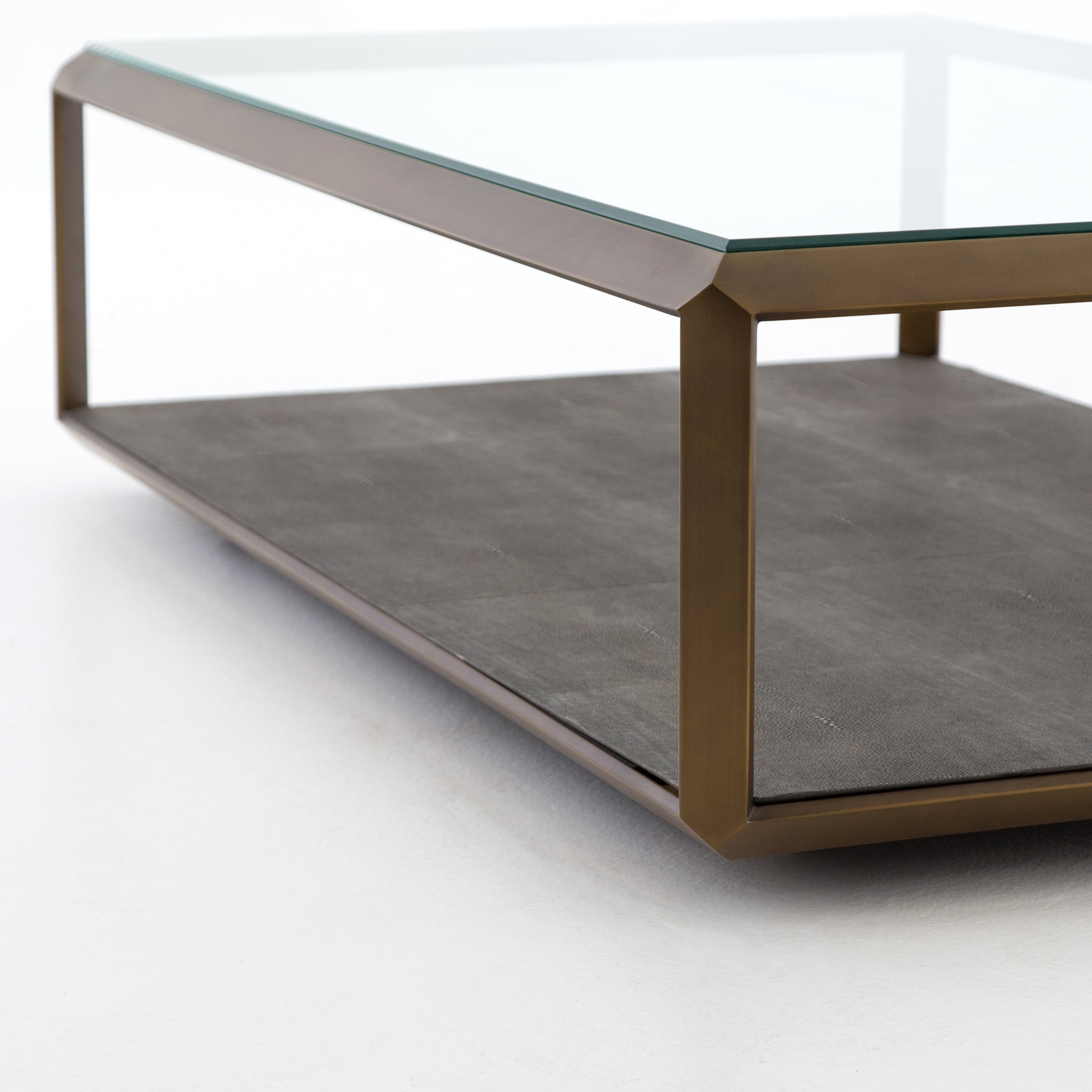 Modern Eryn Coffee Table - Solid Wood Living Room Center Table with Storage Shelf - Perfect for Small Spaces, Apartments, and Cozy Home Decor