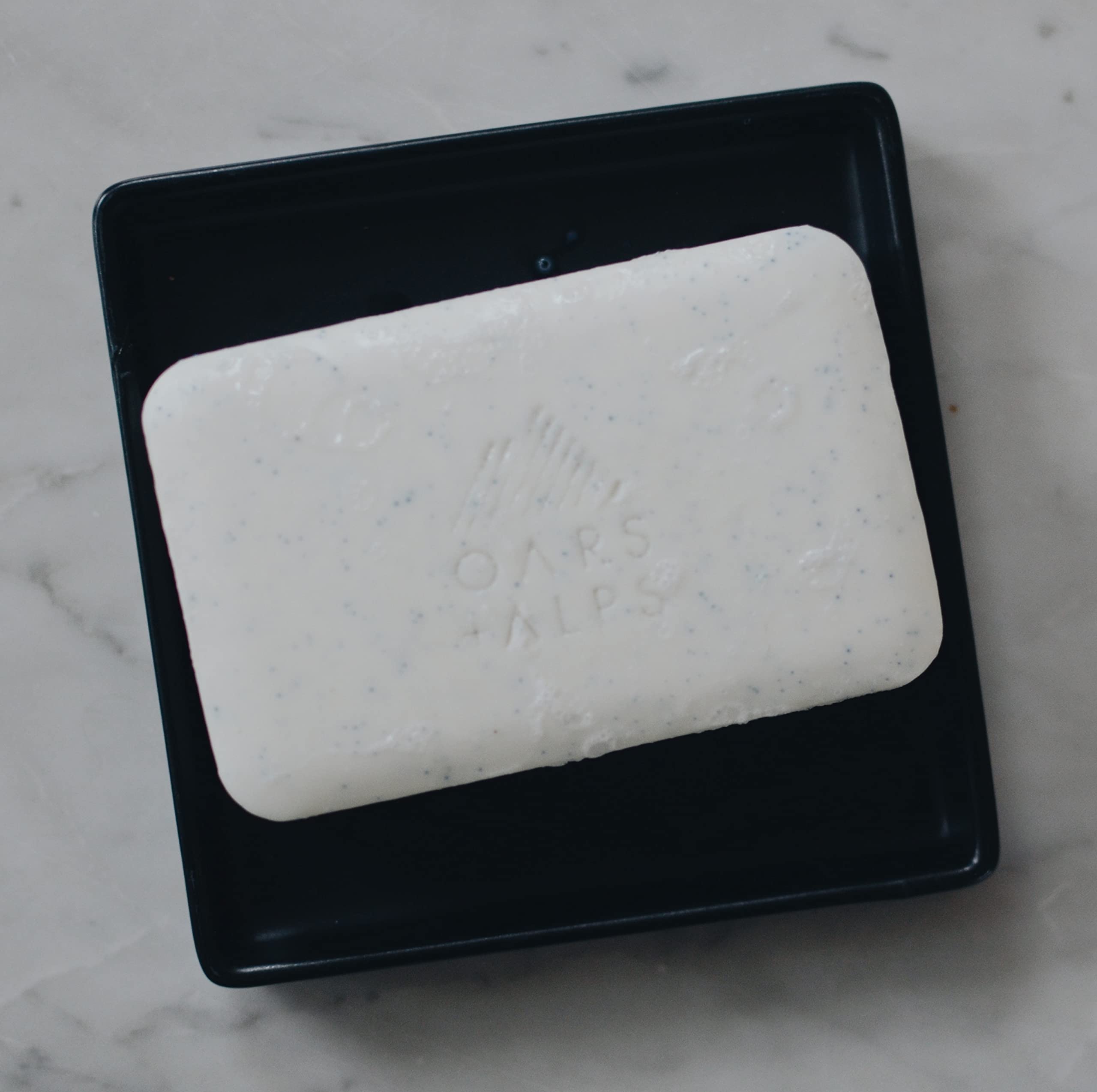 Oars + Alps Superfoliant Exfoliating Bar Soap for Men - Dermatologist Tested, Clean Ingredients, Travel Size (6 Oz) - Deep Cleansing & Exfoliation for Face & Body, Ideal for Gym, Travel & Daily Skincare Routine