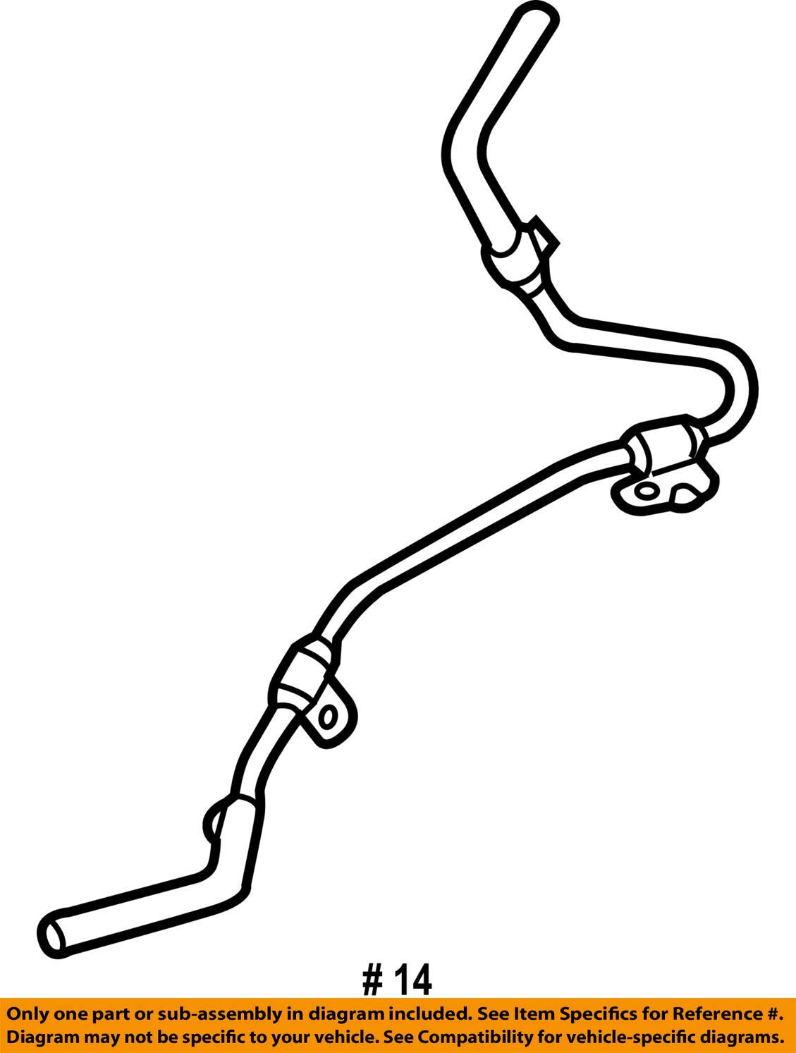 TOYOTA 44406-08041 Power Steering Return Hose Replacement - High Quality OEM Compatible Part for Smooth Steering Performance | Perfect for Toyota Vehicle Repairs & Maintenance