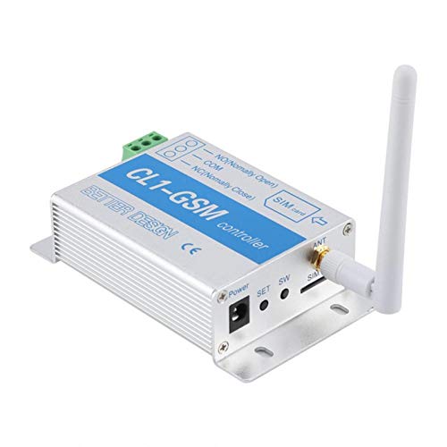 Smart GSM Remote Control Switch for Home Appliances - Wireless SMS Security System with On/Off Function & Free Call (CL1-GSM) | Perfect for Smart Home Automation & Security