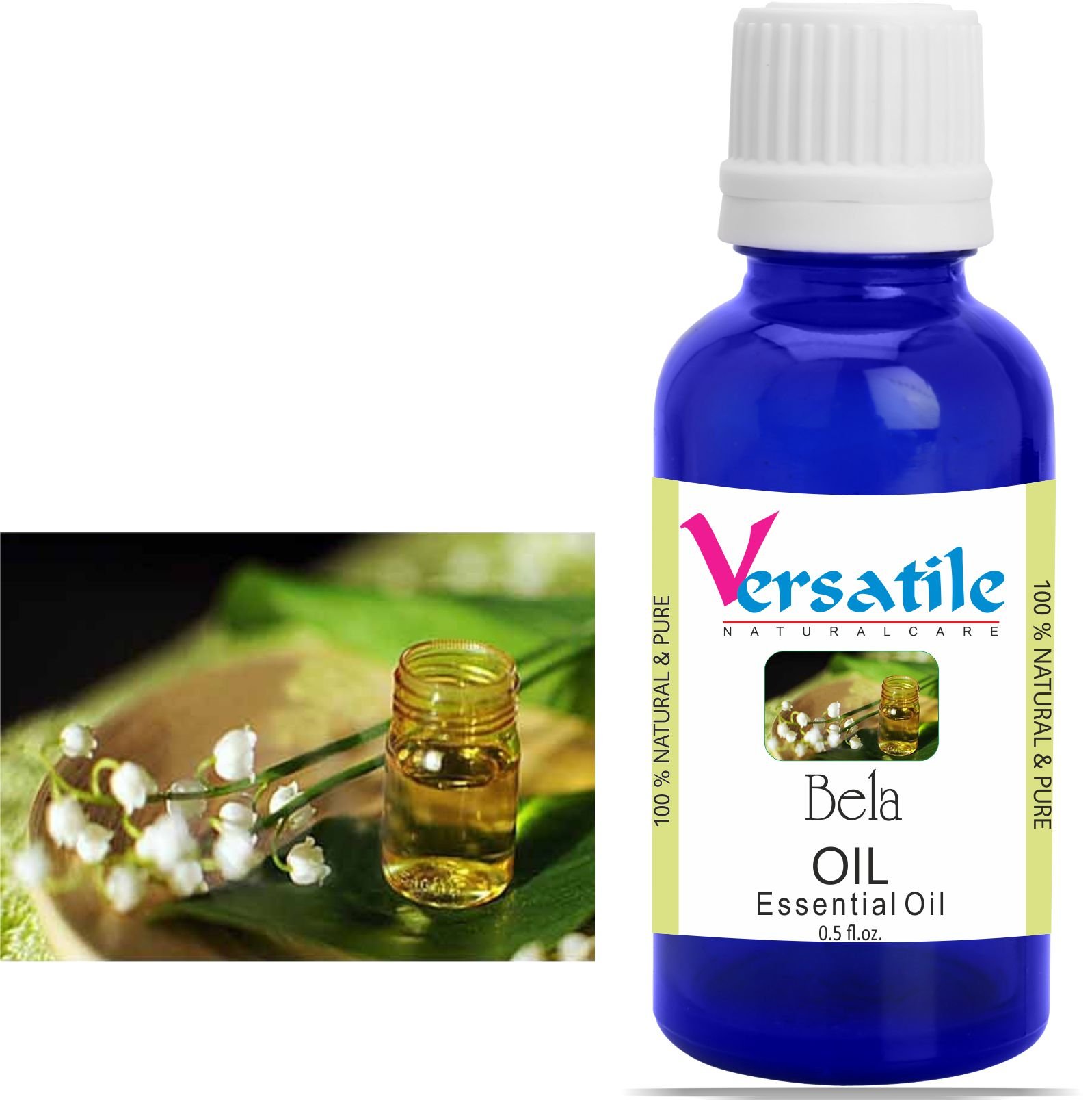 Bela Oil 100% Pure Natural Essential Oils for Aromatherapy, Diffusers & Massage - 3ml to 1000ml Sizes - Relaxation, Stress Relief & Home Fragrance
