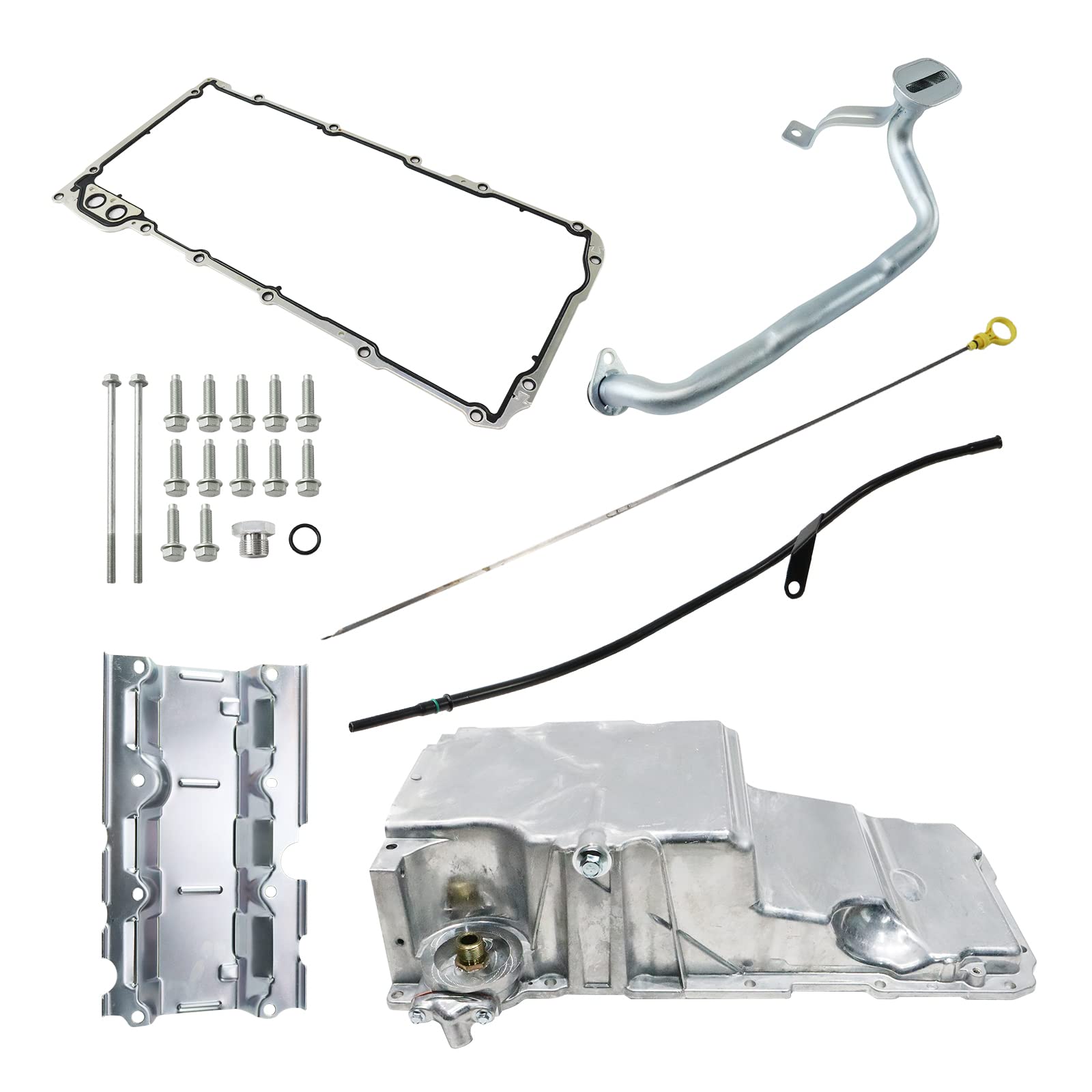 Low Profile LSX Engine Swap Oil Pan Kit for 1998-2002 Camaro Firebird F-Body - Perfect for Performance Upgrades and Tight Clearance Installations
