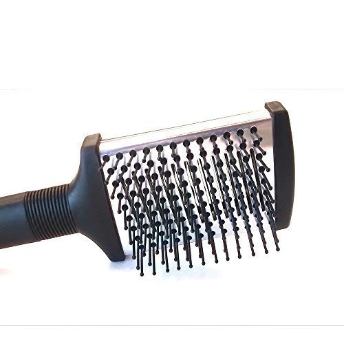 Professional Thermal Paddle Brush for Hair Straightening & Smoothing - Ionic Ceramic Tourmaline Styling Tool for Frizz Control & Shine - Perfect for Home Use, Travel & Salon Styling