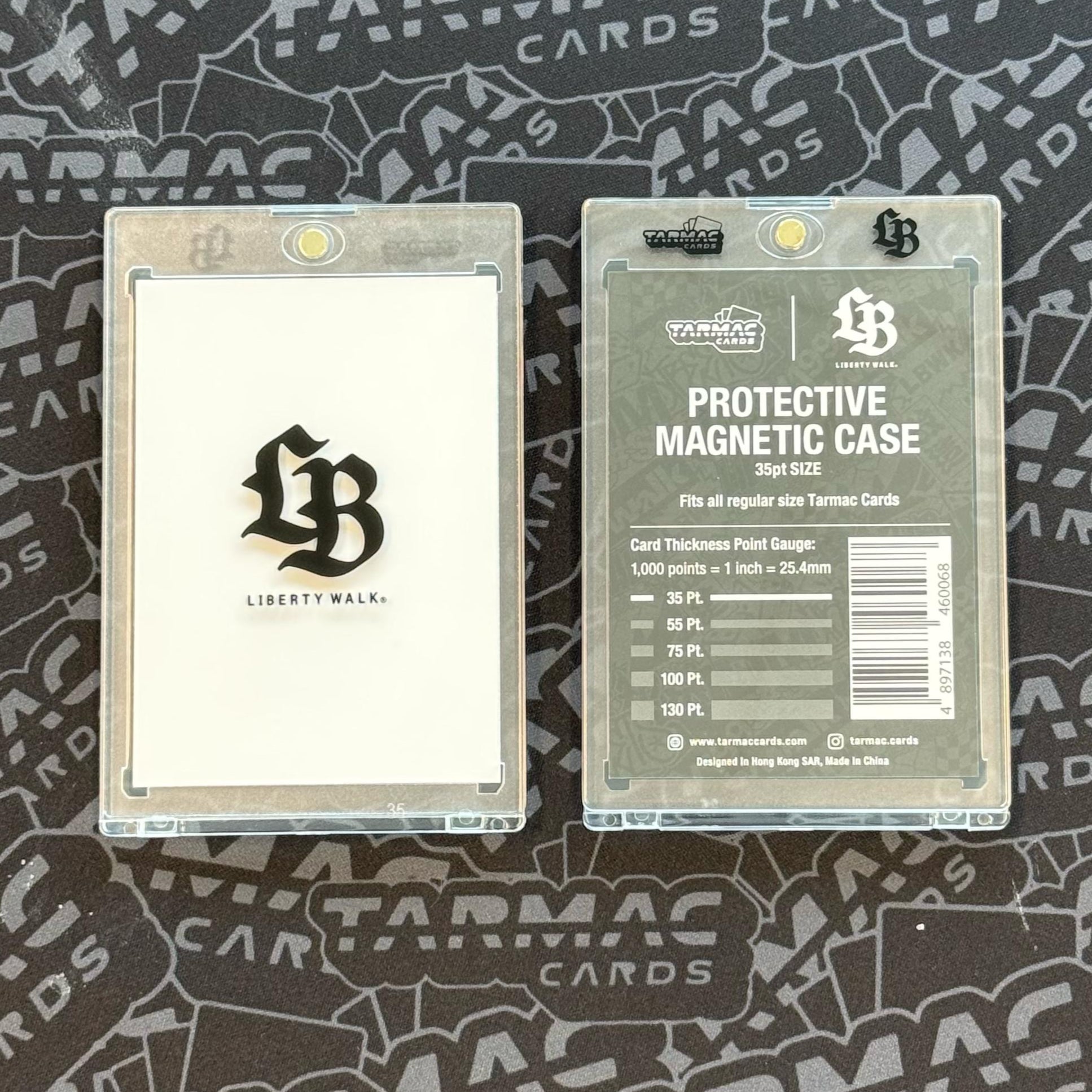 Liberty Walk Mag Case for Tarmac Cards - 35pt Size | Premium Card Holder for Collectors & Gamers | Perfect for MTG, Yu-Gi-Oh, and Trading Card Storage