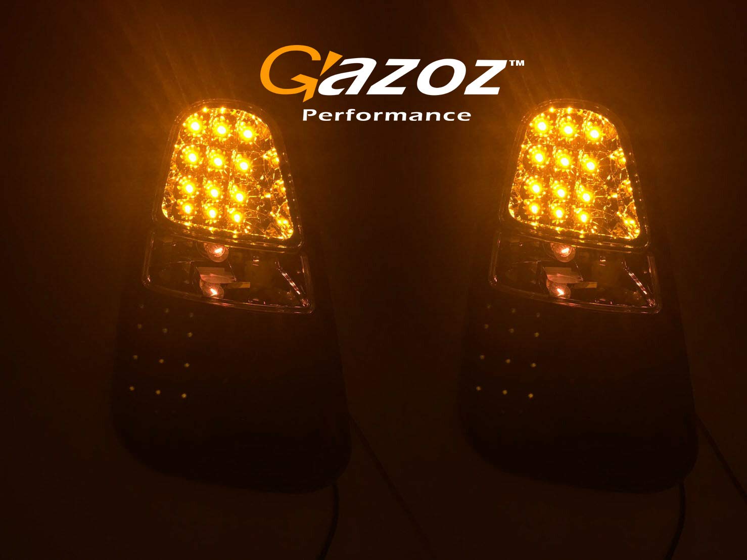 Smoke LED Tail Lights Rear Lamps with Reverse Light for 2004-2006 Mini Cooper R50 R52 R53 - Upgrade Your Car's Style & Safety for Night Driving