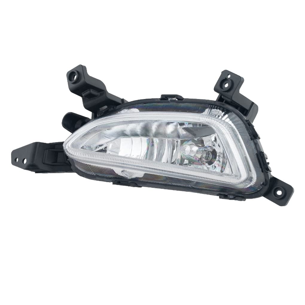 2016-2018 Hyundai Tucson Replacement Bumper Fog Lights - Left & Right Side Pair - Durable Driving Lights for Improved Night Visibility - Perfect for Off-Roading, Foggy Conditions & Night Driving