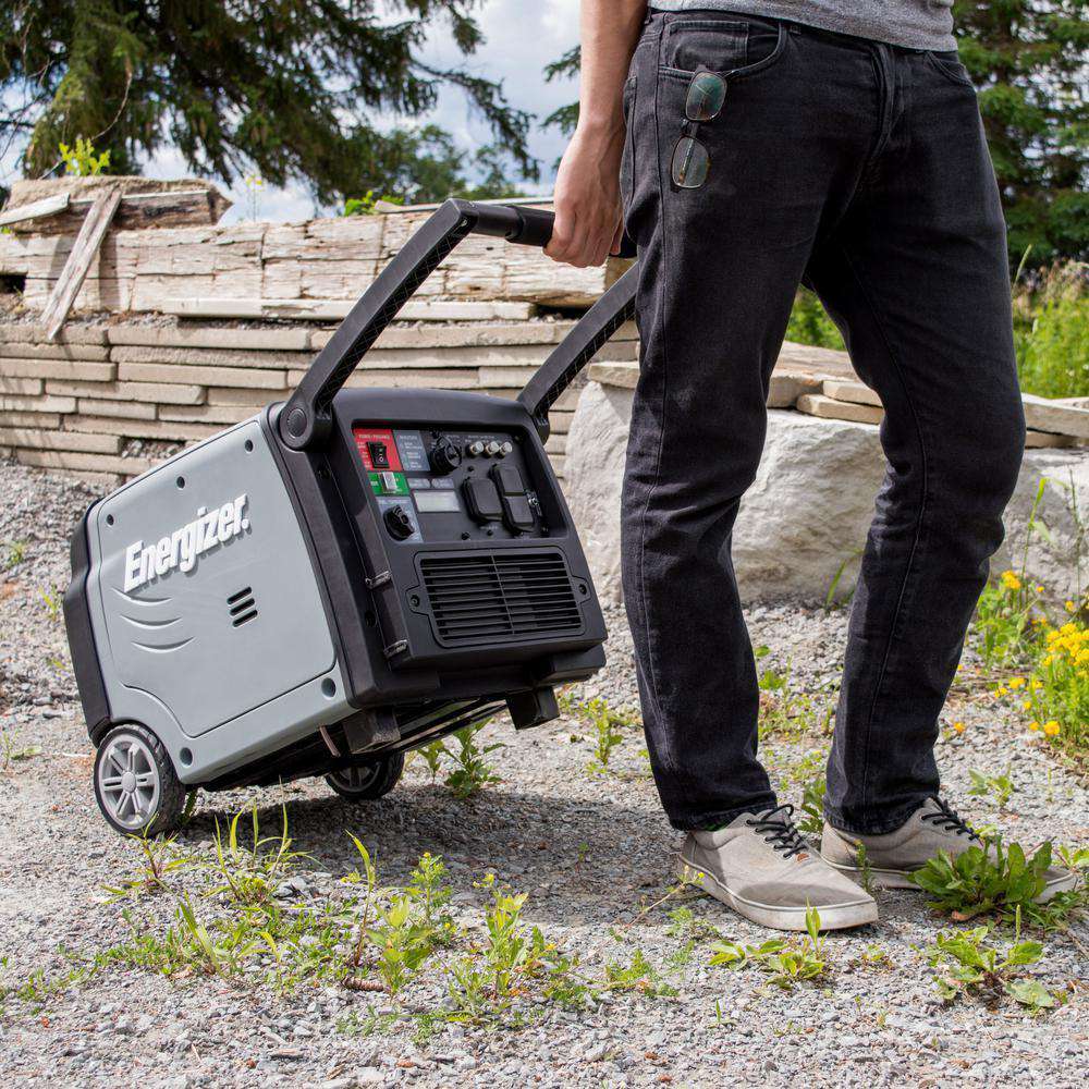 Energizer EZV3200P 3200W Portable Gas Powered Inverter Generator with Remote Start - Quiet, Reliable Power for Camping, RV, Home Backup & Outdoor Events