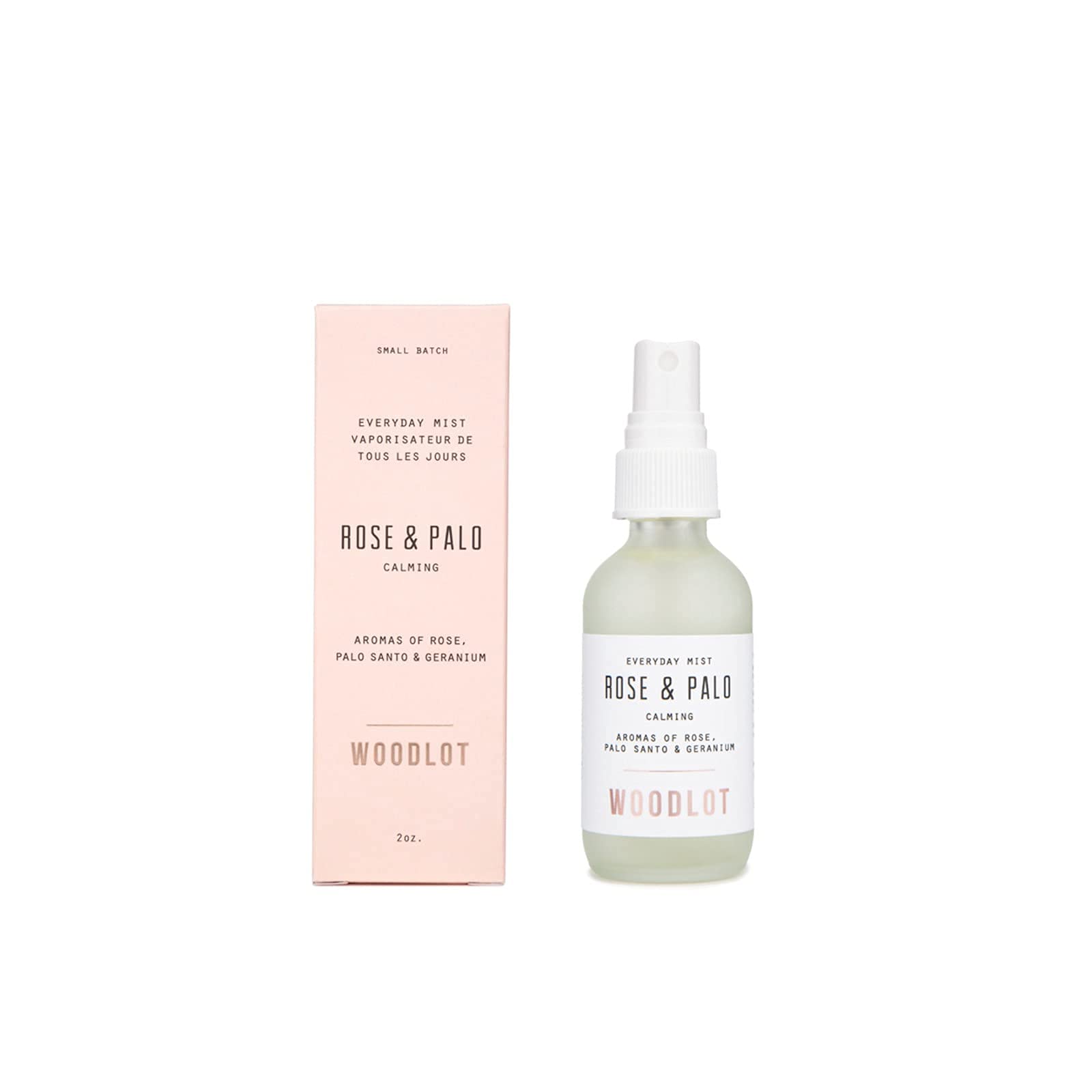 Rose & Palo Calming Mist - 59ml Aromatherapy Spray for Stress Relief, Sleep Aid & Relaxation - Perfect for Home, Office, Yoga & Meditation