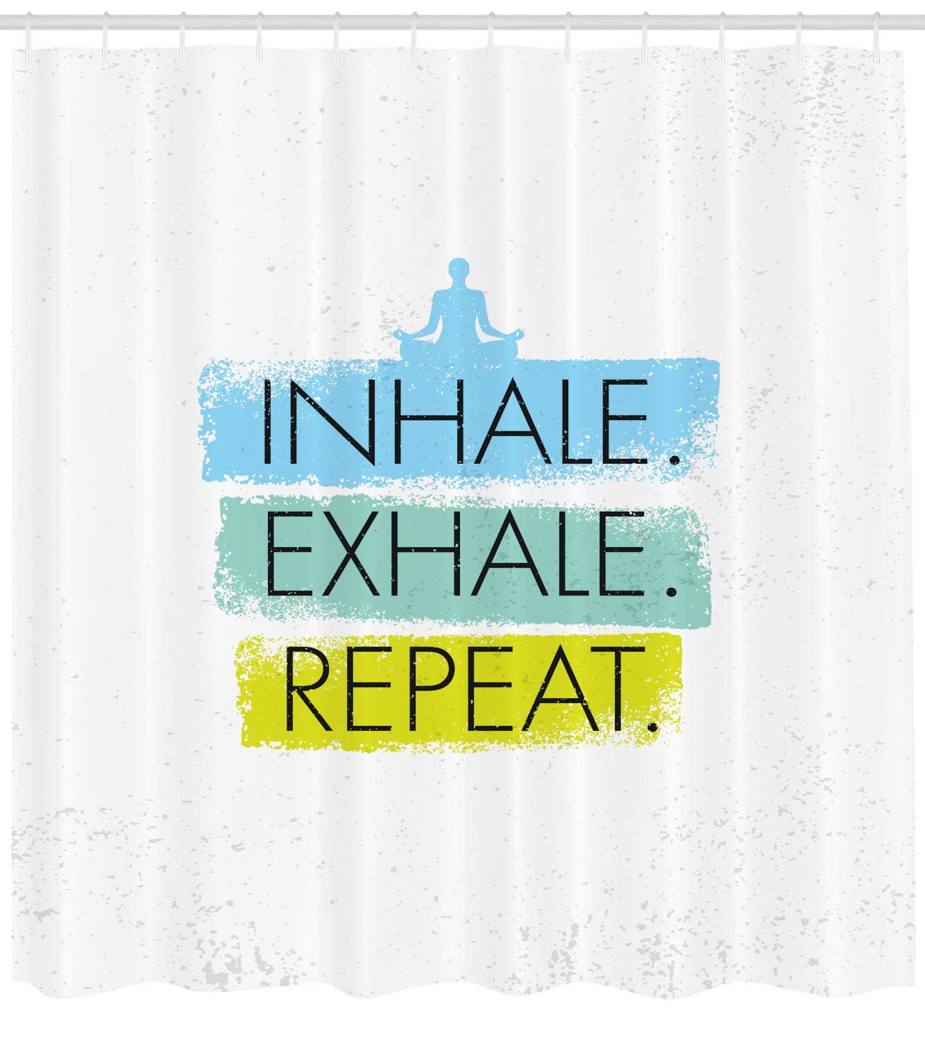 Ambesonne Yoga Shower Curtain - 69