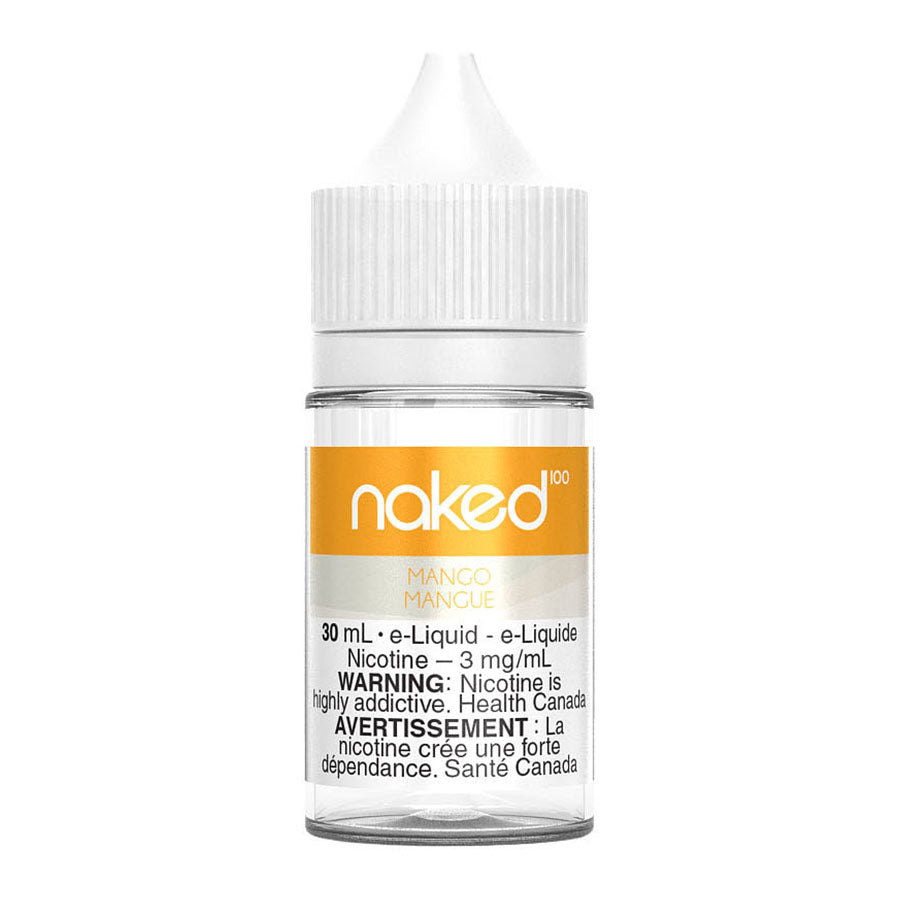 Naked100 Freebase E-Liquid - Mango Flavor 30ml | Premium Vape Juice for Smooth & Flavorful Vaping Experience