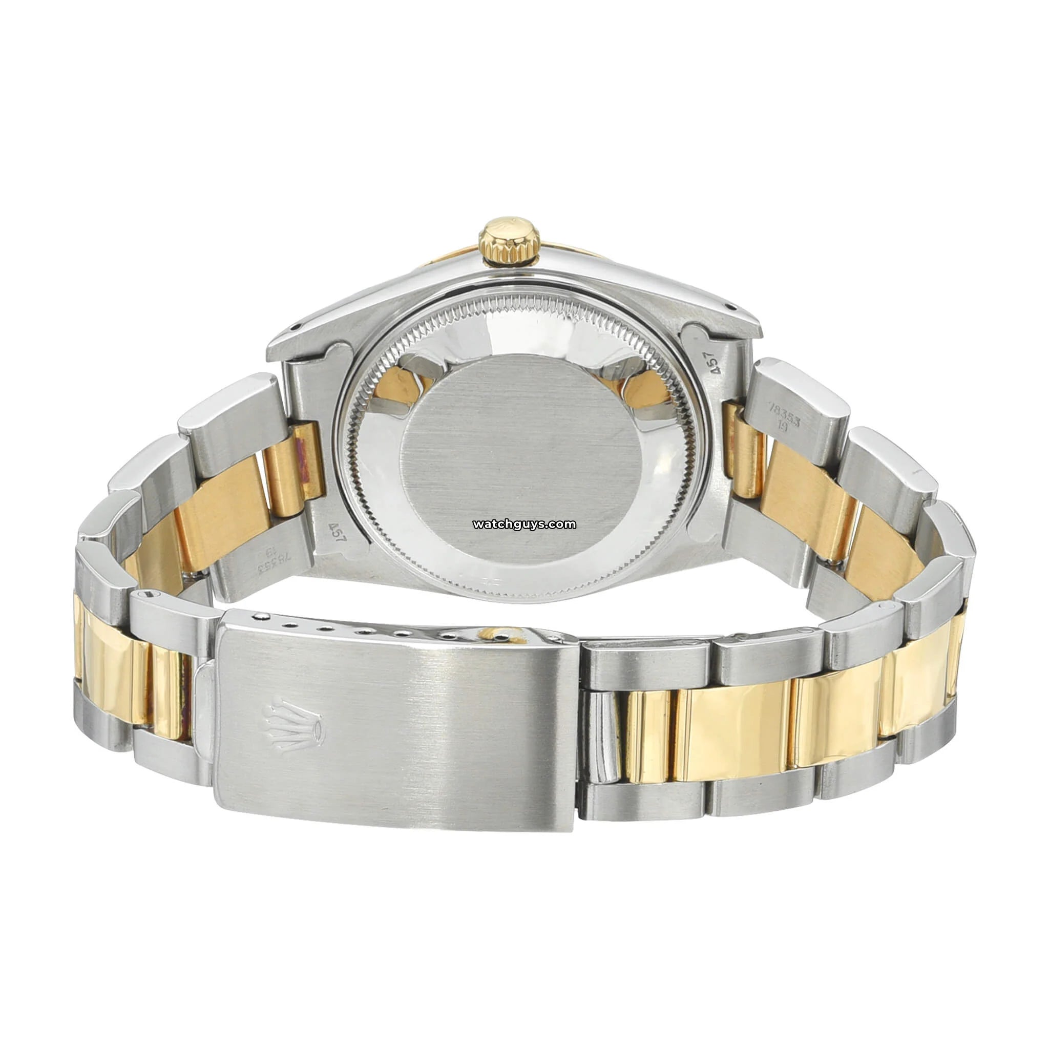 Rolex Datejust 15053 Two-Tone White Gold & Steel Watch - Perfect for Business, Formal Events & Luxury Gifting