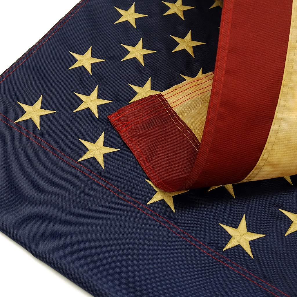 American National Guard House Flags Pack - Armed Forces ANG Military Veteran Retiree Official USA Flag - Double-Sided 28x40 Inch Outdoor Yard Banner - Patriotic Home Decor for Veterans Day, Memorial Day & Military Appreciation
