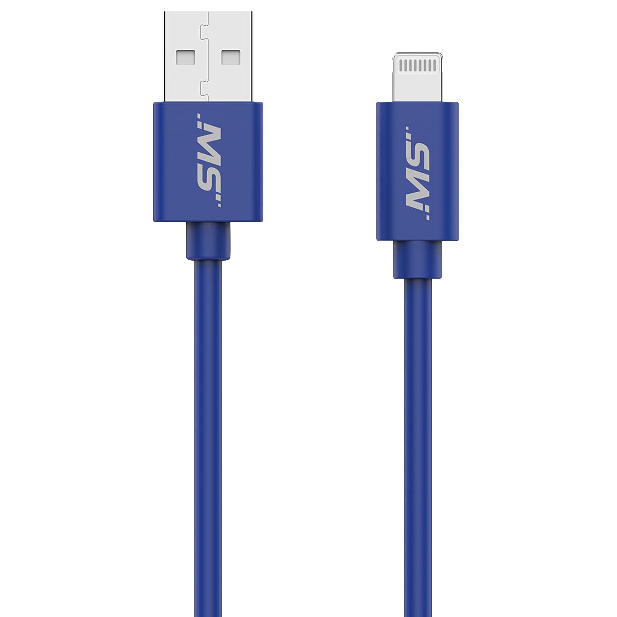 MobileSpec MB06237 4ft Lightning to USB Charging & Sync Cable for iPhone - Fast Charging & Data Transfer for Home, Office & Travel