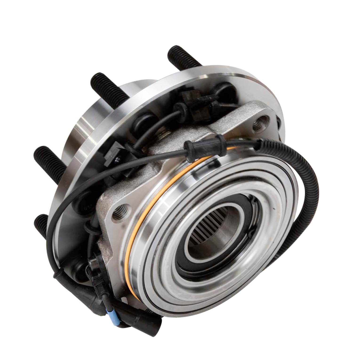 Detroit Axle 4WD Front Wheel Bearing Hub Assembly for 2008-2010 Ford F-350 Super Duty DRW - Replacement Part for Smooth Ride & Off-Road Performance | Perfect for Towing, Hauling & 4x4 Adventures