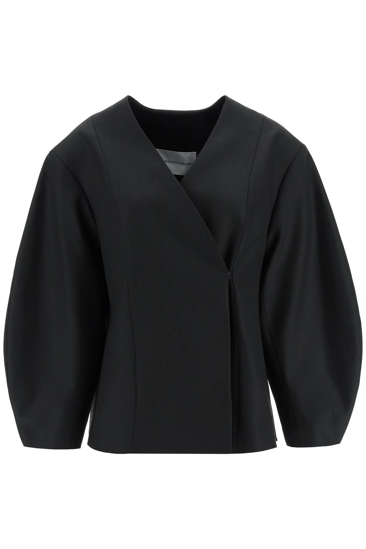 By Malene Birger 'Gardis' Bouffant Sleeve Blazer - Elegant Women's Office Jacket for Work & Business Meetings