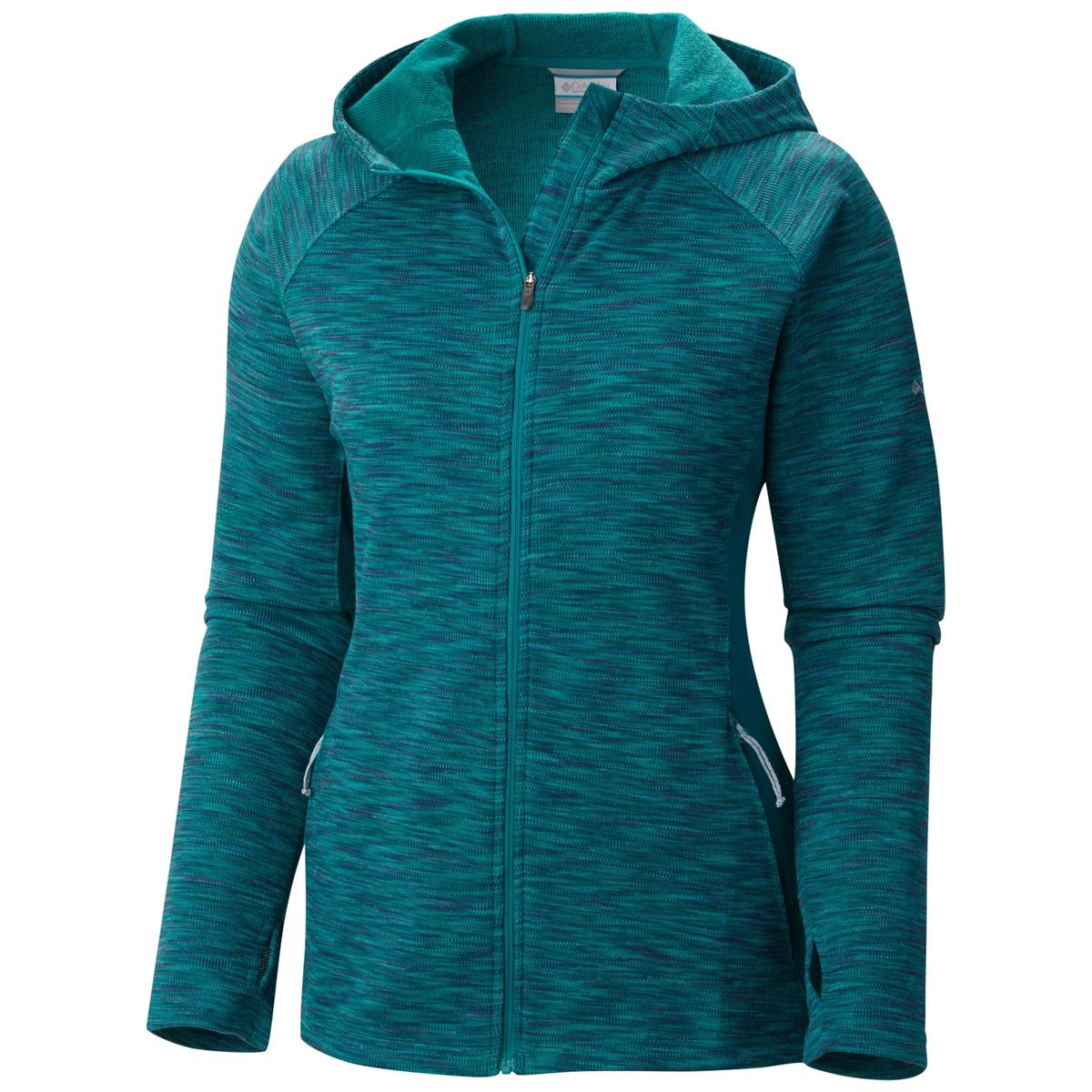 Columbia Women's Plus Size Optic Got It Hooded Fleece Jacket - Warm & Cozy Outdoor Fleece Pullover for Hiking, Camping & Casual Wear