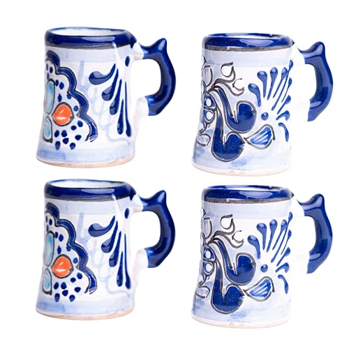 Blue/Flowers w/Handle