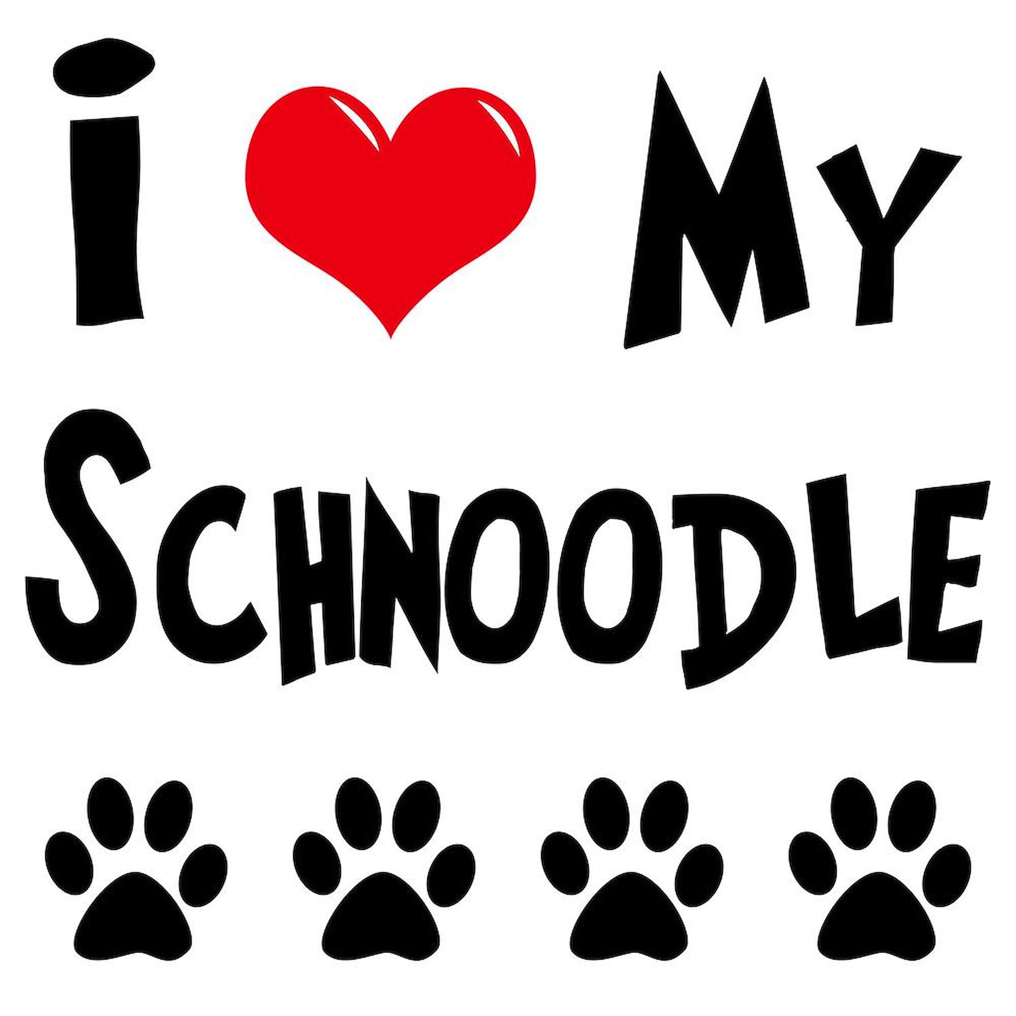Schnoodle Dog Lovers 11 oz (325 ml) Ceramic Coffee Mug - Perfect for Hot Tea, Coffee & Hot Chocolate at Home or Office