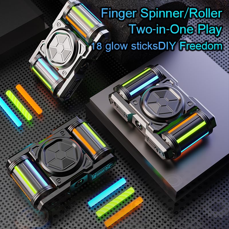 Metal Fidget Roller Toy for Adults - Stress Relief & Focus Aid for Office & Travel