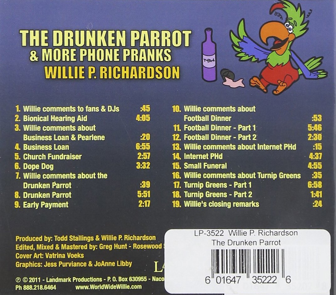 Funny Phone Prank App - The Drunken Parrot & Hilarious Call Jokes | Perfect for Parties, Prank Calls & Social Media Challenges