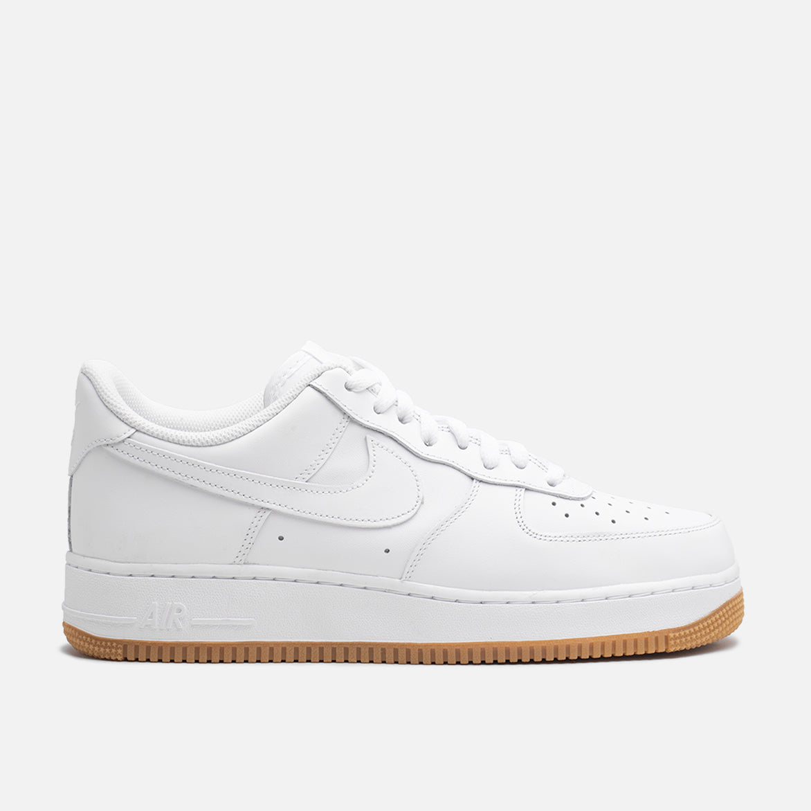 Nike Air Force 1 '07 White Gum Light Brown Sole Sneakers - Casual Wear, Street Fashion & Everyday Comfort Shoes for Men & Women
