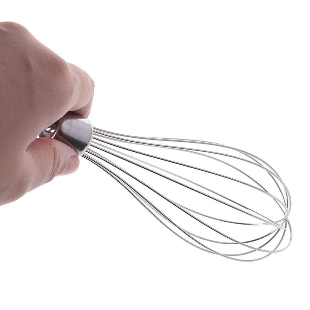 Electric Egg Beater & Milk Frother - Stainless Steel Hand Mixer & Whisk for Baking, Cooking & Coffee - Perfect Kitchen Tool for Eggs, Cake Batter & Cappuccino Foam
