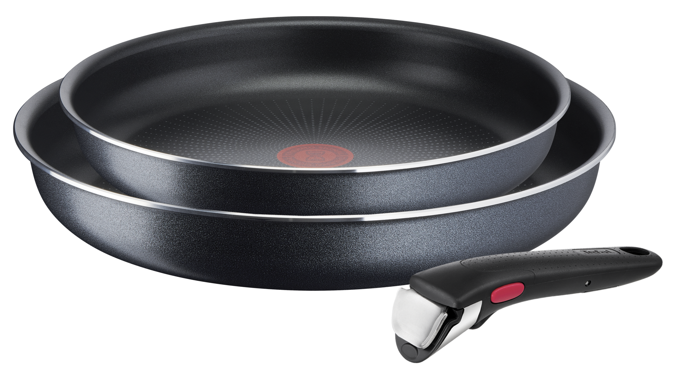 Tefal Ingenio XL Force Non-Stick 3-Piece Fry Pan Set - Premium Cookware for Sautéing, Frying & Cooking | Perfect for Gas, Electric & Induction Stoves
