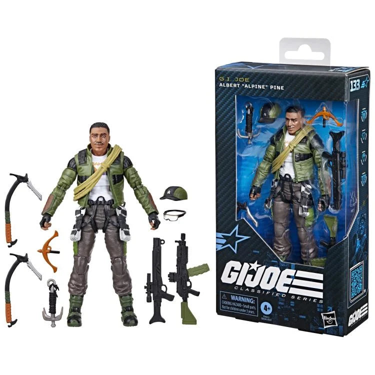 G.I. Joe: Classified Series Albert Alpine Pine Action Figure - Collectible Military Toy for Display & Play | Perfect for Fans, Collectors & Gift Giving