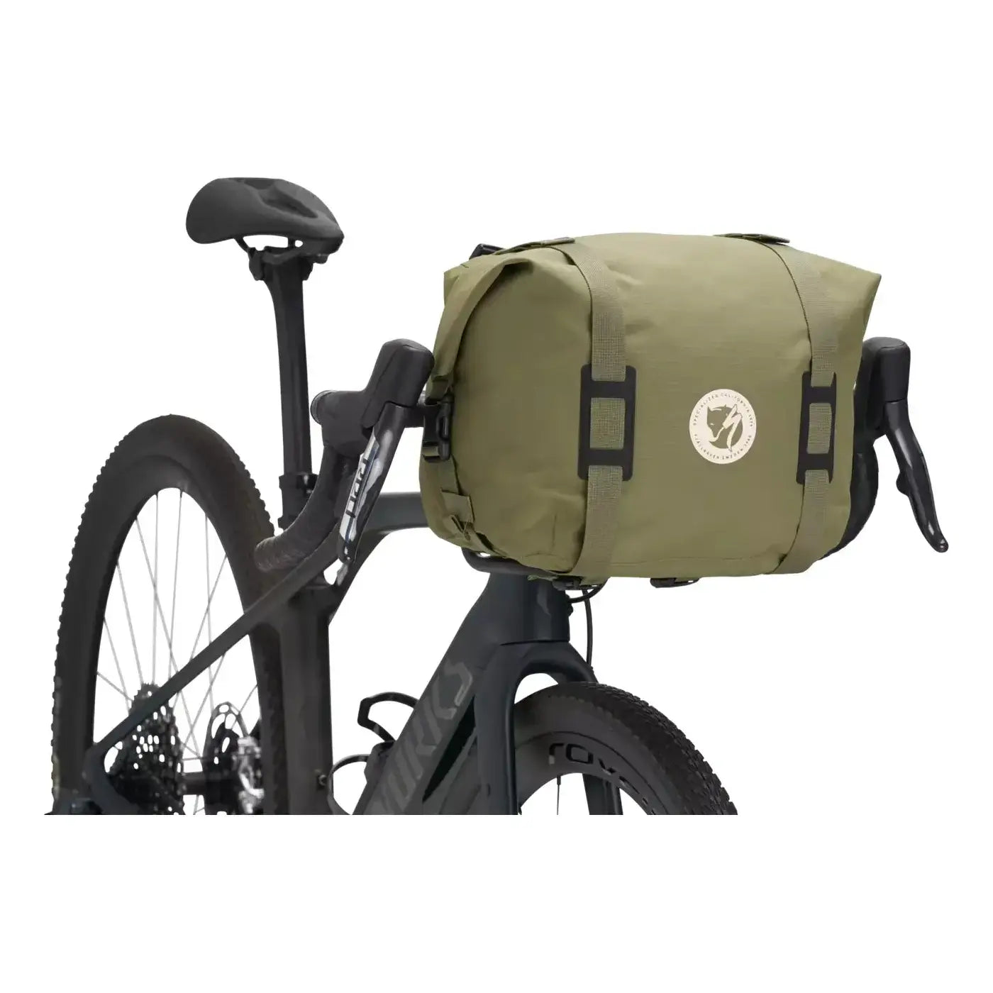 Specialized/Fjällräven Waterproof Handlebar Rolltop Bike Bag - Durable Cycling Storage for Commuting, Bikepacking & Outdoor Adventures