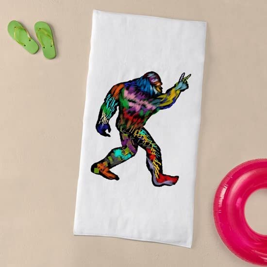 Peace UP Large Beach Towel - Soft, Unique Design for Pool, Beach & Travel | CafePress